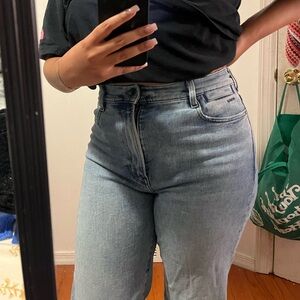 Light Blue High-Waisted Jeans